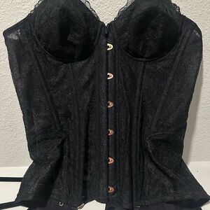 Savage X Fenty Black Corset